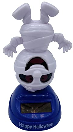 Auto Nette Nicken Schütteln Kopf Skelette Puppe,Skelette Wackelkopf Auto Armaturenbrett Dekoration,Solarbetriebene Wackelfigur Spielzeug Auto-Innen Ornament für Auto Desktop Schlafzimmer Geschenk