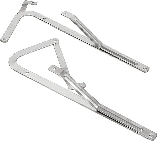KUAFU 55-1 Attic Ladder Spreader Hinge Arms Replacement Kit Compatible with W2210 Werner Models Mk 1 Thru Mk 3 MFG 2006 and Older