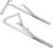 KUAFU 55-1 Attic Ladder Spreader Hinge Arms Replacement Kit Compatible with W2210 Werner Models Mk 1 Thru Mk 3 MFG 2006 and Older