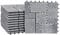 Mendler Carreau en Pierre HWC-K70, Carreau de Sol, Balcon/terrasse en Pierre Naturelle, 11x 30x30cm = 1m² - Gris foncé