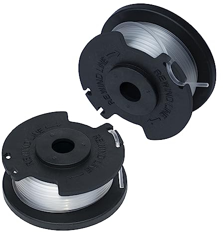 Rasentrimmer Spule,2 Stück Nylon Ersatzspule,Akku Rasentrimmer Fadenspule für Einhell lawn trimmer GE-CT 18/28 Li