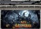 Halloween-Garagentor-Dekorationen, gruselige Garagentor-Banner mit Ösen, 1,8 x 4 m, blutiger Hintergrund, gruseliger Geist, Horror, Outdoor, Happy Halloween/W