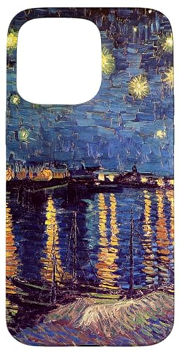 Starry Night Over the Rhone by Vincent van Gogh, Fine Art Case for iPhone 15 Pro Max