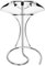 Saddgo Supporto per decanter per vino, in acciaio inox, supporto per stendino, decorazione per la casa