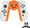 DLseego Poignée pour Switch/Switch OLED Joycon,Poignée en Forme de V pour Manette de Jeu Plug and Play,Lovely Elfe de Poke Portable Joycon Switch Charging Grip et 1 Câble de Type C,Dragon de feu