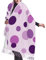 BdgWKseH Modischer Damenschal, Kaschmir-Gefühl mit Quaste, großer Schal, warmer Partyschal, Gepunktete bunte Blasen, One size