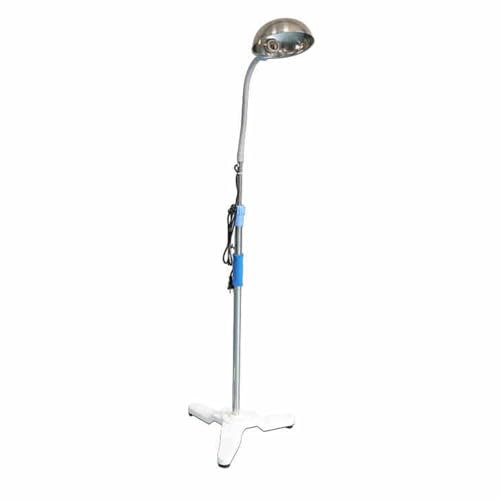 Chirurgische Untersuchungslampe, Medizinische Untersuchungsleuchten mit Dreieckigem Sockel, Gynäkologische Op Leuchte, Edelstahl, Lampenkopfwinkel Einstellbar