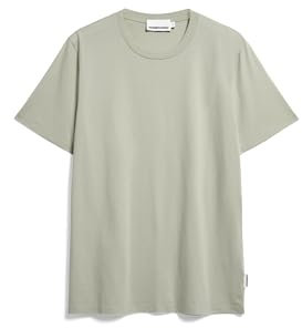 ARMEDANGELS Herren Regular T-Shirt aus Bio-Baumwolle JAAMES Regular Fit Seagreen
