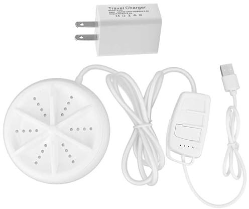 HYGAWQXXC Pulitore Lavatrice ad ultrasuoni Lavatrice Portatile Lavatrice ad ultrasuoni Portatile Forniture for Viaggi Noi Spina