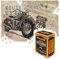 Nostalgic-Art Retro Puzzle 1000 Teile, 68 x 48 cm, Route 66 – Bike Map H-D Genuine Oil – Geschenk-Idee für Amerika-Fans, für Erwachsene, in Vintage-Metalldose als Geschenkverpackung