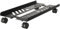 Computer Tower Stand Metal Mobile Computer Tower Stand Width Adjustable Gaming PC Case Holder with 4 Wheels CPU Stand Under Desk Stand
