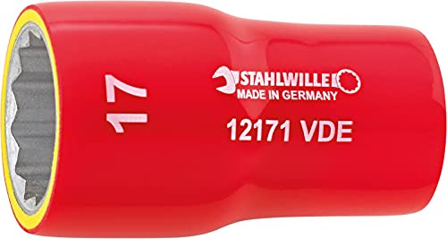 STAHLWILLE Nr. 12171 VDE VDE-Steckschlüsseleinsatz 3/8 (10 mm) Schlüsselweite 9 mm L.43 mm