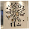 Casecover Metall-wandaufkleber Family Tree Bilderrahmen Mit Hängenden Fotorahmen