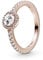PANDORA Ring Rose Funkelnder Strahlenkranz 188861C01