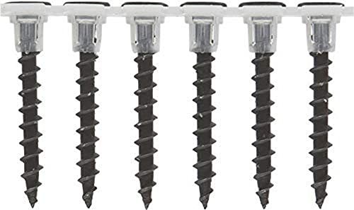 Güde Schnellbauschrauben 3,9x30 mm Grobgewinde (1.000 Stück Gipsplattenschrauben mit Einganggewinde (20 gespritzte Magazinstreifen mit je 50 Schrauben) Langband, phosphatiert, EN14566)