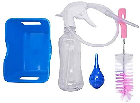 Ear Wax Removal Kit Ear Irrigation Washer Bottle System Ear Pick Cleaning Set with 10 Syringe for Adults & Kids