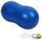 josietomy Gymnastikball in Erdnussform, Anti-Burst, Gymnastikball, Yoga-Ball mit Handpumpe, Fitnessball für Damen und Herren