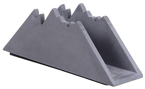 BESTonZON Serviettenständer Serviettenhalter Beton Berg Design Restaurant Zuhause Hotel Hochzeit Party Bankett Tisch Desktop Esszimmer Tissue Halter Dispenser Küche Tischdekoration Dunkelgrau