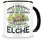 Samunshi® Elch Tasse mit Spruch Sieht vielleicht so aus Elche Geschenk für Elch Fans Kaffeetasse Lustige Tassen zum Geburtstag 300ml
