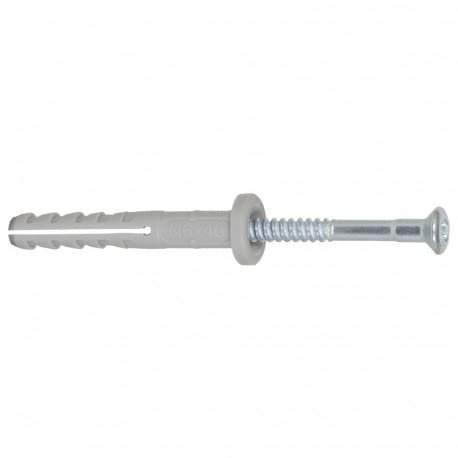 Cheville clou NF 6x60/30-50/sachet