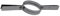 Collier tubage inox diamètre 150