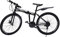 Kaibrite 26 Zoll Klappbar Mountainbike Klappbares Bike Carbonstahl Faltrad Scheibenbremse 21-Gang-Schaltung Fahrrad Fully MTB Bicycle