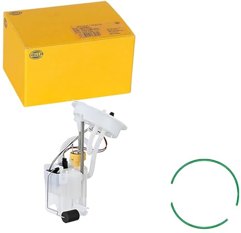 HELLA 8TF 358 304-961 Kraftstoffpumpe - Benzinpumpe - elektrisch - 5-polig | Kompatibel mit: BMW 1, 2 Cabriolet, 2 Coupe, 3, 3 Gran Turismo, 3 Touring, 4 Cabriolet, 4 Coupe, 4 Gran Coupe