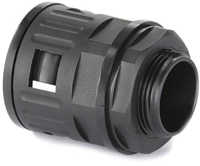On1shelf® Conduit Cable Connector Black AD 25mm (M25) (10)