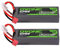 OVONIC Batterie Lipo 2s 7,4 V 5200 mAh 120 C avec Prise Deans T Plug Lipo pour Voiture RC Camion Truggy Quadcopter hélicoptère Camion Bateau Avion (2 pièces)
