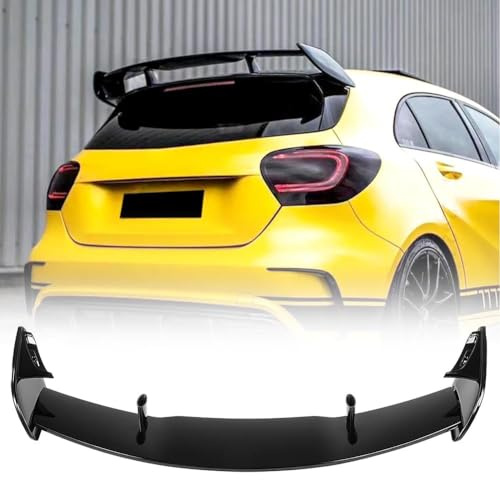 MJMQDZLX Heckspoiler für Mercedes Benz A-Class W176 A250 A45 A180 A200 2013-2018, Deflektor Heckflügel-Dekoration Fensteroberlippe, Tuning Zubehör