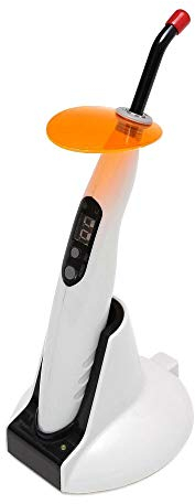 5W Dental LED Curing Licht Funklampe, 1200Mw Zahnmedizinische Zahnarzt Polymerisationslampe Woodpecker Stil mit DREI Arbeitsmodi, Bleaching-TIPP für LED-Lichthärtungslampe