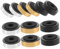MOLUCKFU Almohadillas de Aislamiento de Sonido para Subwoofer con Punta de Aislamiento de Altavoz 12 Unidades Diseño Multifuncional 47 X 15 Mm