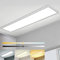 Alampia Dimmbare LED Deckenleuchte 120x30cm mit Fernbedienung, 40W Deckenlampe mit Speicherfunktion, Hohe Helligkeit 2700K-6500K Natürliches Warm/Kaltweiß Licht für Büro Werkstatt Garage Zimmer Küche