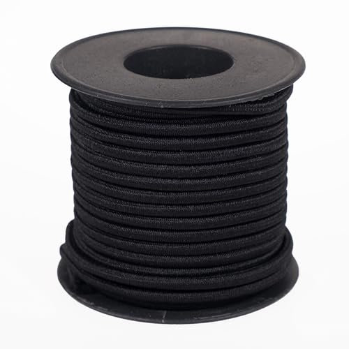 Shelver Elastic Cord, 3mm or 4mm, Black or White