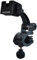 UAYESOK Supporto radio per cruscotto auto, clip on per walkie talkie, supporto per microfono CB, radio portatile, microfono per Motorola Baofeng Kenwood Midland CB (D-1-A)