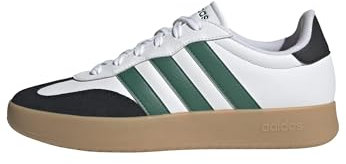 adidas Hombre BARREDA Shoes, FTWR White/Collegiate Green/Core Black, 44 2/3 EU