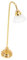 Abaodam Realistic Mini Floor Lamp Model for Dollhouse Battery Operated Miniature House Decor Light