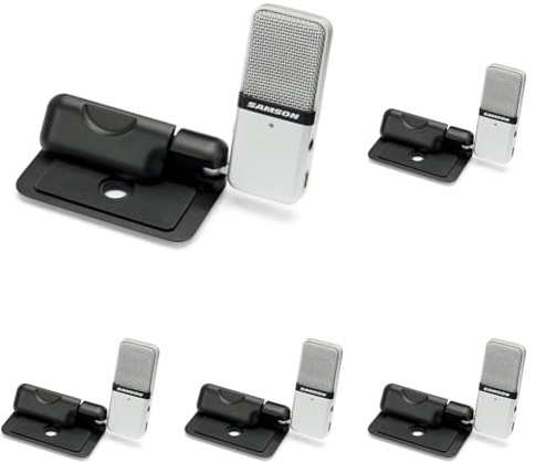 Samson Go Mic Clip On USB Microphone (Packung mit 5)