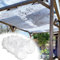 Filet Camouflage Blanc Renforcé 1x3m(3.2x9.8ft),Filet de Camouflage pour pergola,Protection Solaire,Filet Camouflage Photographie Animalière,Protection Jardin