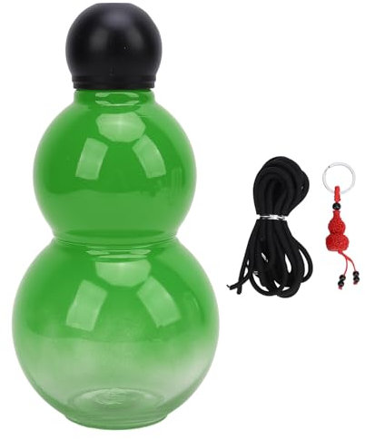 Bouteille D'eau de Gourde, Anti-trondie, -20 à 100 ℃ Température, 800 Ml de Gourde de Gourde Sportive à Bouteille D'eau à perplexité à la Vis de la Fuite avec 2 Sangles (GREEN)