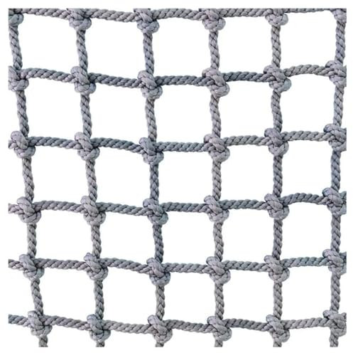 Kletternetz für Kinder,Baumhaus,Kletterzubehör,kann Treppen, Balkon, Fenster, Geländer, Spielgeräte verwendet Werden(12mm-14cm,1X2m/3.3X6.6ft)
