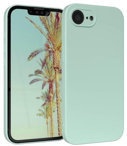 EAZY CASE - Silikonhülle für iPhone 17e Hülle Silikon Case Grün weich stoßfeste Handyhülle Schutzhülle mit Kameraschutz Dünn Premium Schutz Cover TPU Phone Bumper in Pastell Mintgrün Matt