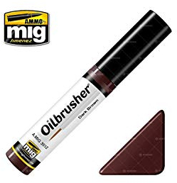 Ammo MIG-3512 Dark Brown Oil Brush