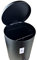 Decor Walther runder Pedaleimer mit Softclose Deckel TE 50 (schwarz matt)