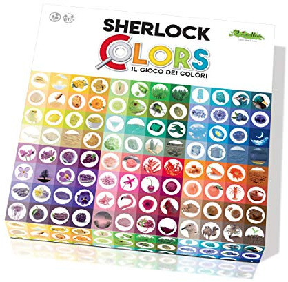 Creativamente - Sherlock Colors Spiel in Box, Mehrfarbig, 231