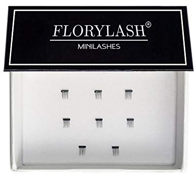 FLORYLASH® | Minilashes - 8 Kleine Ersatz-Wimpern für Magnetische Wimpern ohne Eyeliner mit 2 oder 3 Magneten, Handgefertigte Ersatzmagnete