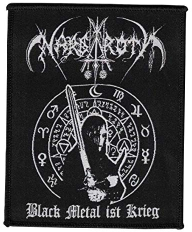 Nargaroth - Black Metal ist Krieg Aufnäher/Patch