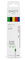 Uni-Ball Emott Uni Mitsubishi Pencil – 5 Filzstifte Vivid Colors – zum Schreiben, Zeichnen, Plotten mit Stil – feine Spitze 0,4 mm – Blau, Gelb, Rot, Grün, Schwarz