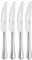 Robert Welch Aston Bright Steak Knife, Set of 4. Made from Stainless Steel. Dishwasher Safe.