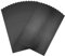 50 Blatt Toner Reaktivfolie Blatt für Bastelpapier Holografische Wärmeübertragung Bastelfolie Papier für Scrapbooking Stempeln Karton Wärmeübertragung DIY Handwerk Zubehör 20,1 x 29 cm Schwarz